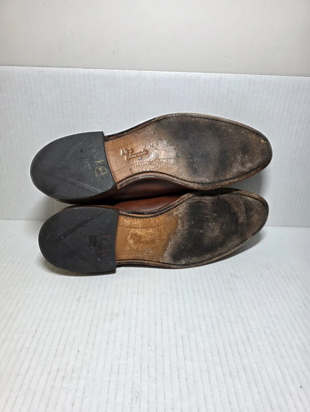 Allen Edmonds Delray Blucher Mens Dress Shoes Split Toe Size 9DDark Chili